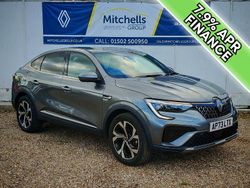 Metallic grey Used 2023 Renault Arkana Techno SUV | £17,495 (Fair price)