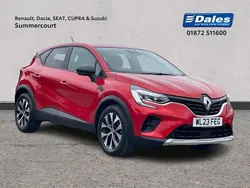Id metallic flame red Used 2023 Renault Captur Evolution SUV | £16,000 (Fair price)