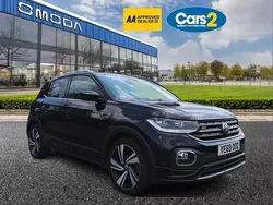 Black Used 2019 VW T-Cross R-line SUV | £13,390 (Fair price)