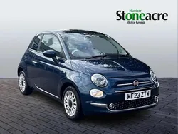 Blue Used 2023 Fiat 500 Hatchback | £11,490 (A bit pricey)