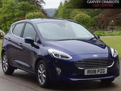 Blue Used 2018 Ford Fiesta Zetec Hatchback | £7,000 (Good price)
