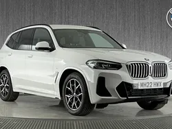 White Used 2022 BMW X3 M Sport SUV | £32,999 (Fair price)