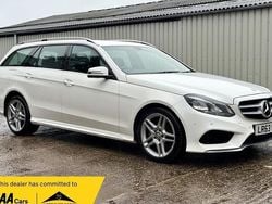 White Used 2013 Mercedes E350 AMG Estate | £7,995 (Fair price)