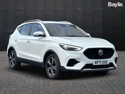 White Used 2021 MG ZS Excite Sedan | £12,539 (Fair price)