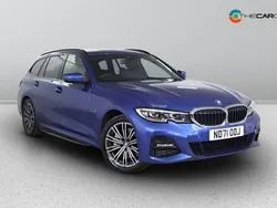 Blue Used 2021 BMW 330e M Sport Estate | £23,975 (Fair price)