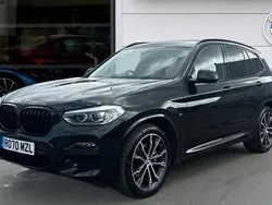 Black Used 2020 BMW X3 M Sport SUV | £32,800 (Fair price)