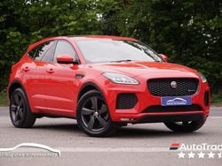 Red Used 2019 Jaguar E-Pace Chequered Flag SUV | £17,599 (Fair price)