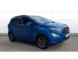 Blue Used 2021 Ford Ecosport ST-Line SUV | £12,424 (Fair price)
