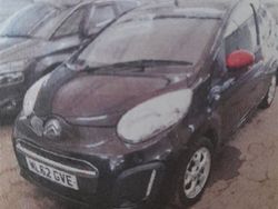 Black Used 2012 Citroën C1 Hatchback | £2,395 (Fair price)