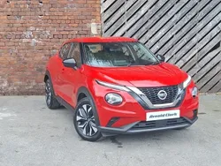 Red Used 2022 Nissan Juke Acenta SUV | £13,698 (Fair price)
