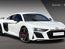 White Used 2021 Audi R8 Coupé Advanced Coupe | £107,500 (A bit pricey)