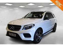 White Used 2016 Mercedes GLE250 AMG line SUV | £14,690 (A bit pricey)