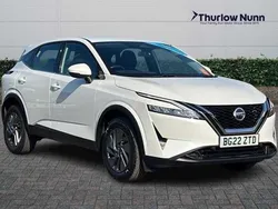 White Used 2022 Nissan Qashqai Acenta Premium SUV | £18,499 (Good price)
