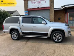 Silver Used 2016 VW Amarok Highline Pickup | £13,100 (Fair price)