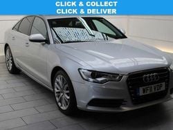 Silver Used 2011 Audi A6 Design Sedan | £7,500 (Fair price)