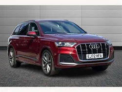 Red Used 2022 Audi Q7 S-Line SUV | £42,950 (Good price)