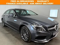 Grey Used 2017 Mercedes CLS350 AMG line Coupe | £15,995 (Fair price)