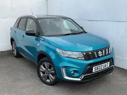Turquoise Used 2022 Suzuki Vitara SZ-T SUV | £14,590 (Good price)