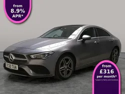 Grey Used 2020 Mercedes CLA200 AMG line Coupe | £22,598 (Fair price)