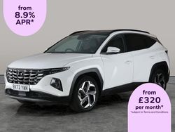 White Used 2022 Hyundai Tucson Ultimate SUV | £22,518 (Fair price)