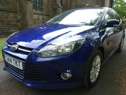 Blue Used 2014 Ford Focus Titanium Hatchback | £5,495 (Fair price)
