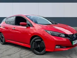 Red Used 2022 Nissan Leaf Tekna Hatchback | £11,499 (Good price)
