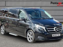 Black Used 2018 Mercedes V250 MPV | £37,777 (Fair price)