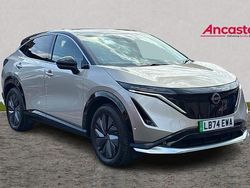 Silver Used 2024 Nissan Ariya Evolve SUV | £33,475 (A bit pricey)