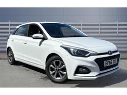 White Used 2019 Hyundai i20 SE Hatchback | £7,566 (Fair price)