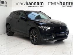 Black Used 2019 Jaguar F-Pace R-Sport SUV | £23,990 (Fair price)