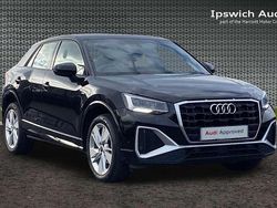 Black Used 2021 Audi Q2 S-Line SUV | £21,899 (Fair price)