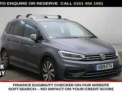Grey Used 2019 VW Touran R-line MPV | £17,940 (Fair price)