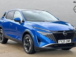 Special metallic magnetic blue New 2025 Nissan Qashqai N-Connecta SUV | £29,700