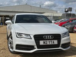 White Used 2014 Audi A7 S-Line Hatchback | £10,995 (Good price)