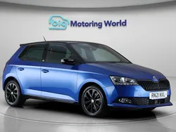 Blue Used 2021 Skoda Fabia Monte Carlo Hatchback | £13,900 (Fair price)