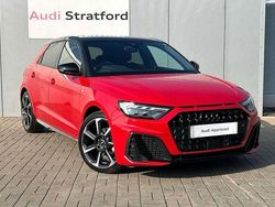 Progressive red metallic Used 2025 Audi A1 Black Edition Hatchback | £27,950 (Expensive)
