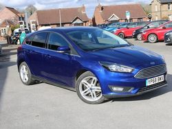 Blue Used 2018 Ford Focus Zetec Hatchback | £9,995 (Fair price)