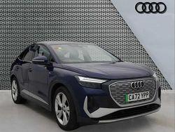 Blue Used 2022 Audi Q4 Sportback e-tron S-Line SUV | £24,450