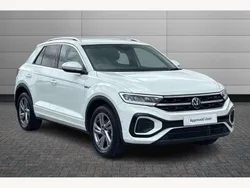 White Used 2024 VW T-Roc R-line SUV | £28,595 (Fair price)