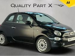 Black Used 2022 Fiat 500 Dolcevita Hatchback | £8,049 (Good price)