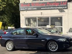 Blue Used 2014 BMW 525 Luxury Line Sedan | £7,695 (Fair price)