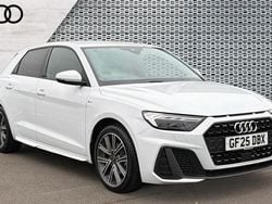 White Used 2025 Audi A1 S-Line | £24,334 (Fair price)
