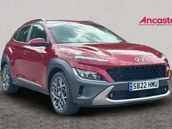 Red Used 2022 Hyundai Kona Ultimate SUV | £19,799 (Expensive)