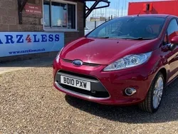 Red Used 2010 Ford Fiesta Titanium Hatchback | £4,750 (A bit pricey)
