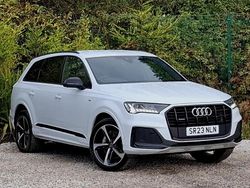 White Used 2023 Audi Q7 Black Edition SUV | £45,498 (Fair price)