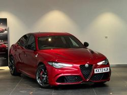 Red Used 2022 Alfa Romeo Giulia Quadrifoglio Sedan | £54,495 (Fair price)