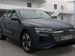 Blue Used 2023 Audi Q8 e-tron Sport SUV | £33,999