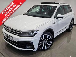 White Used 2018 VW Tiguan R-line SUV | £13,990 (Super price)