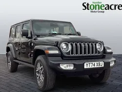 Black New 2025 Jeep Wrangler Sahara SUV | £54,995 (Fair price)