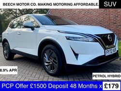 White Used 2022 Nissan Qashqai Acenta Premium SUV | £14,790 (Super price)